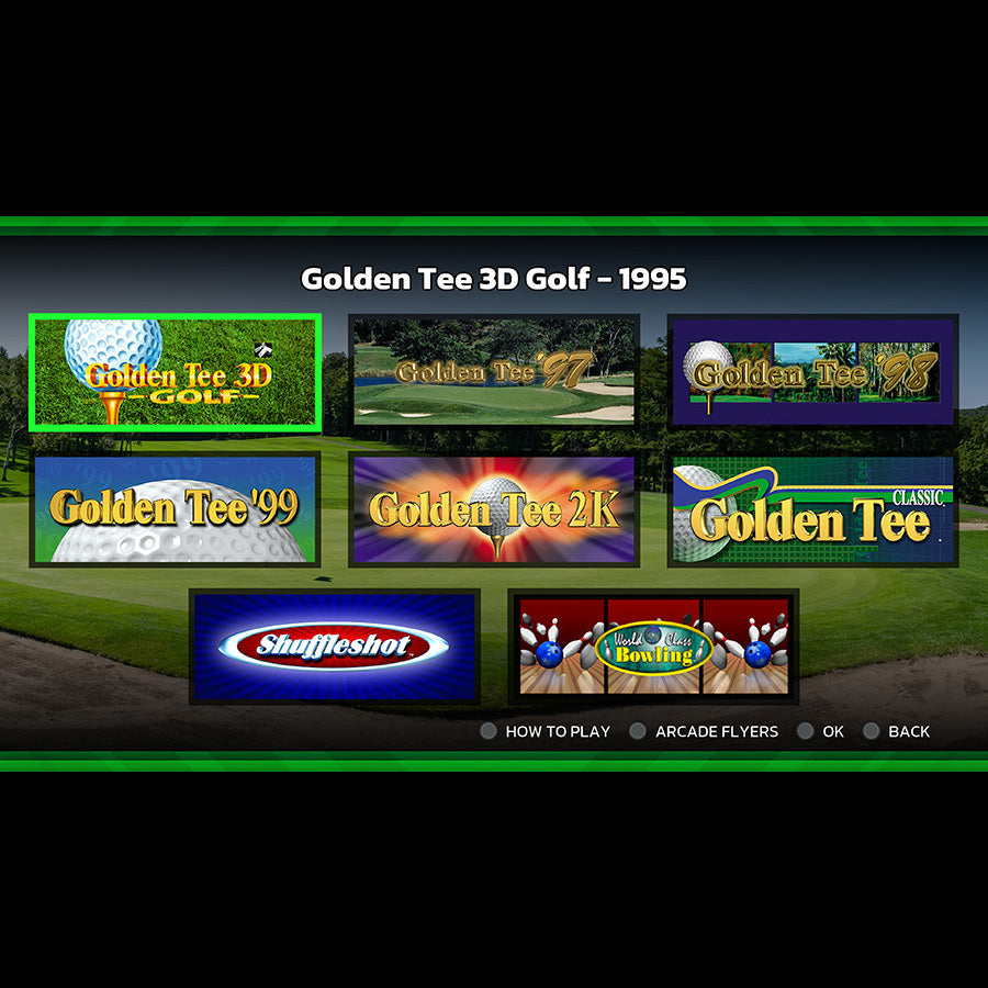 Golden Tee Arcade Classics - Physical Edition
