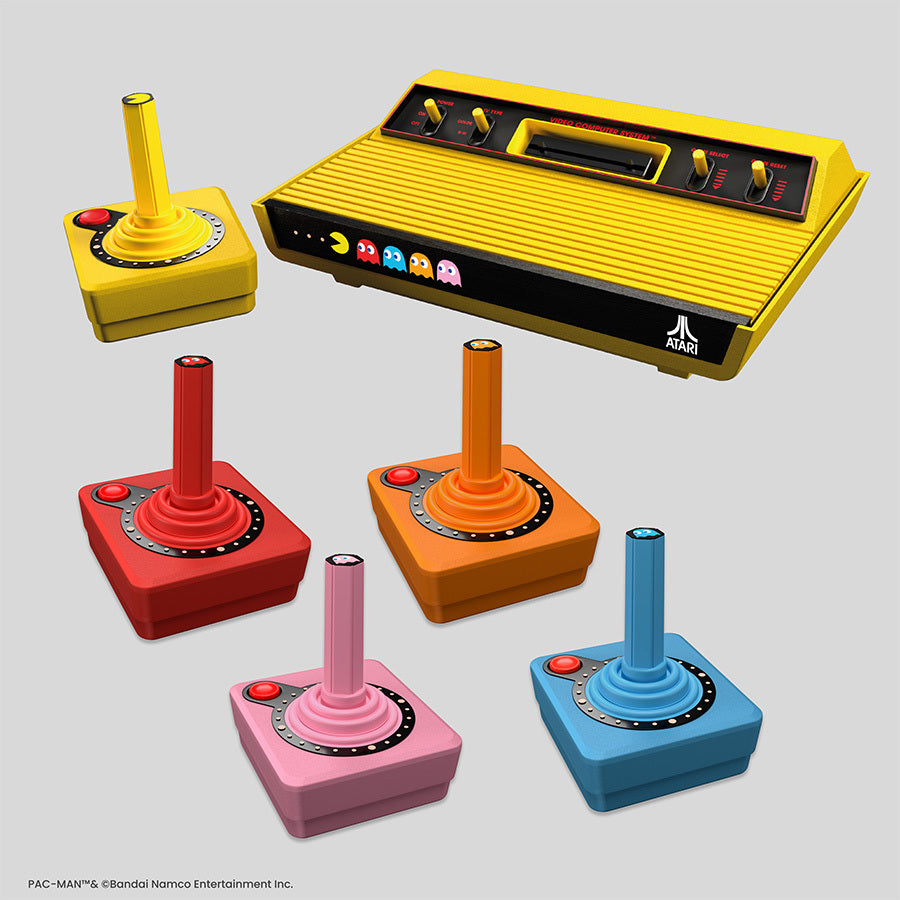 2600+ PAC-MAN Edition & Ghost Joystick Bundle