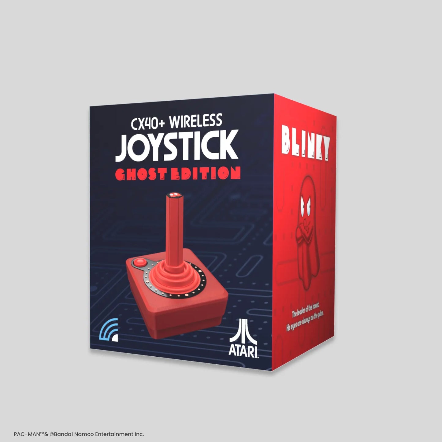 CX40+ Wireless Joystick: Ghost Edition – BLINKY (Red)
