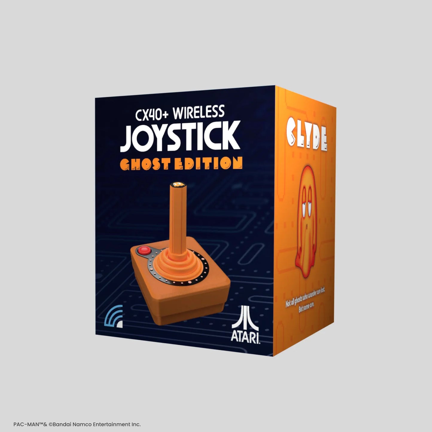 CX40+ Wireless Joystick: Ghost Edition – CLYDE (Orange)