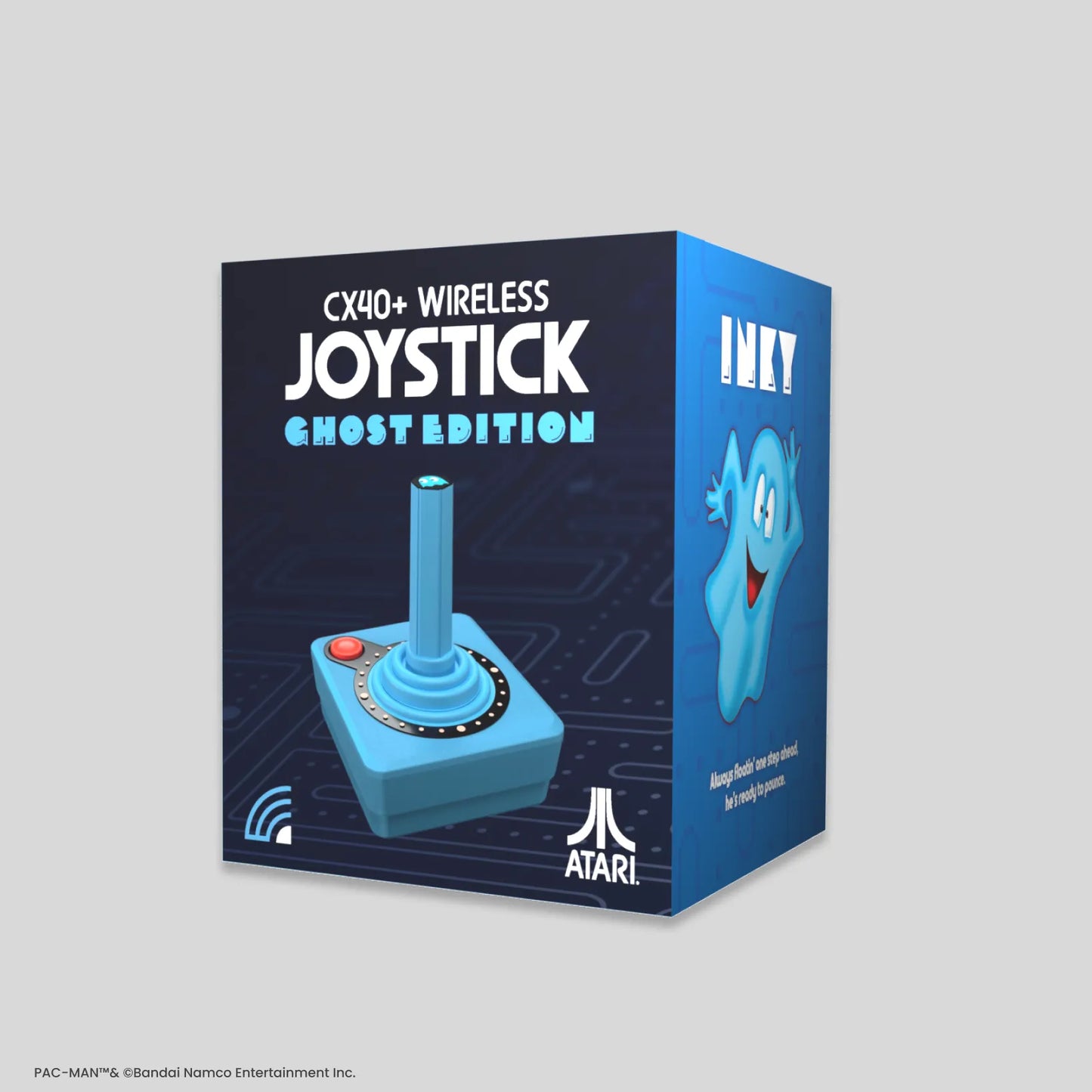 CX40+ Wireless Joystick: Ghost Edition – INKY (Blue)