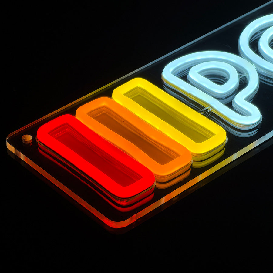 PONG Neon LED Sign (17" x 4")