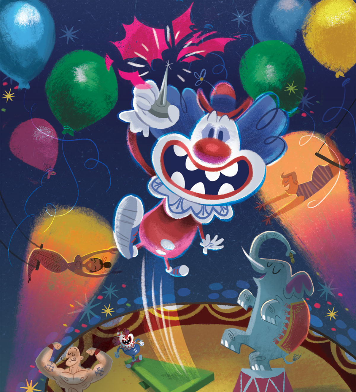 Super Circus Atari 7800