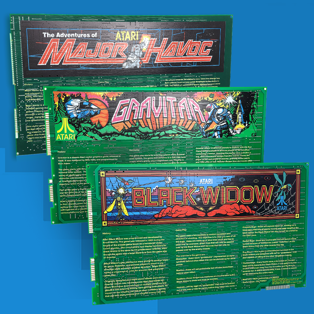 Retro Arcade Replica PCB